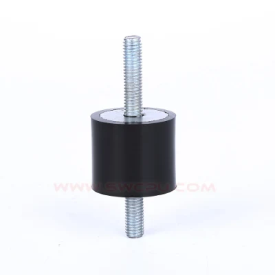 La vibración anti negra consolidada del metal monta el amortiguador de goma M10